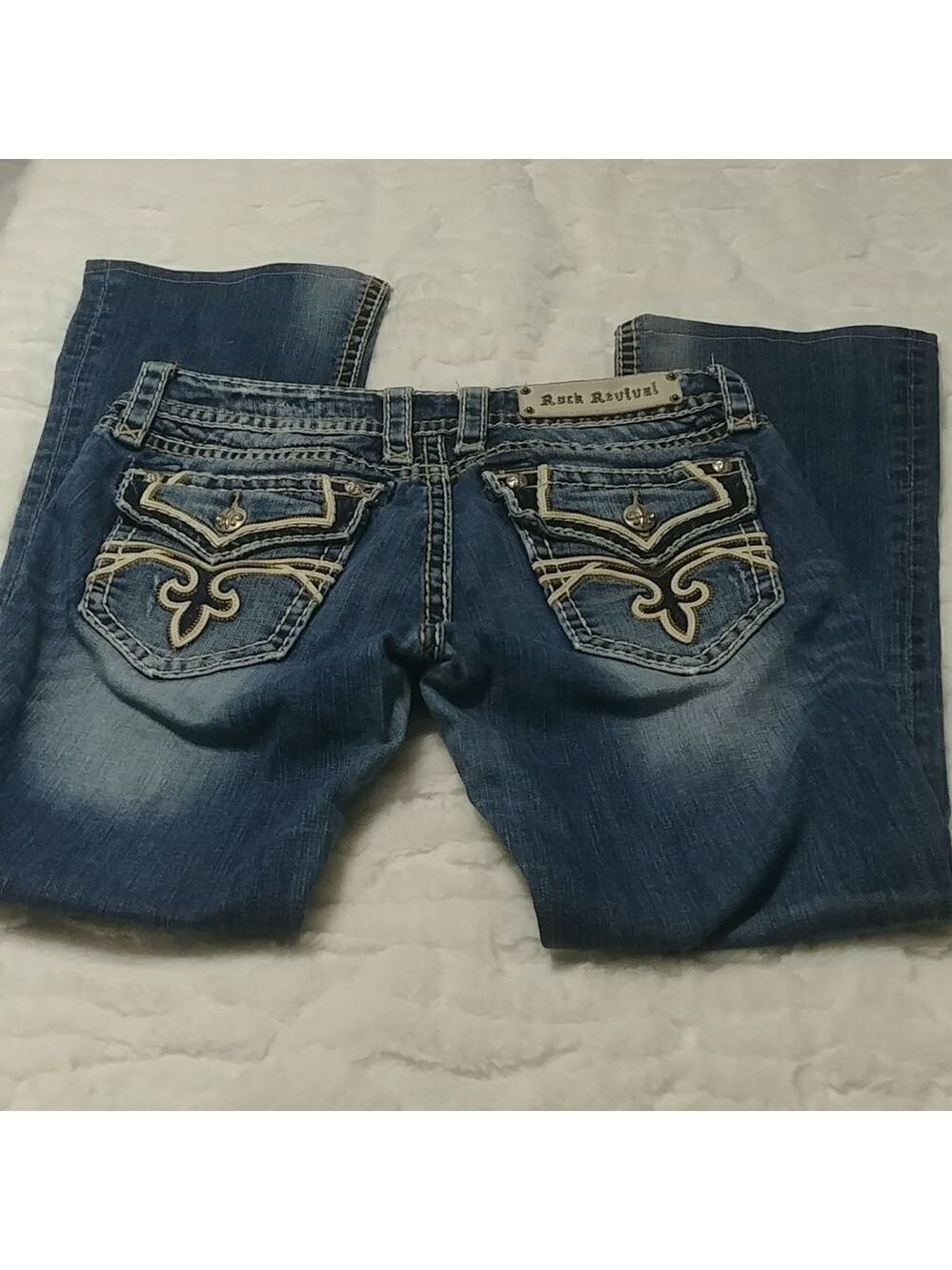 Rock Revival Kelly Bootcut Jeans 28 Inseam 30"